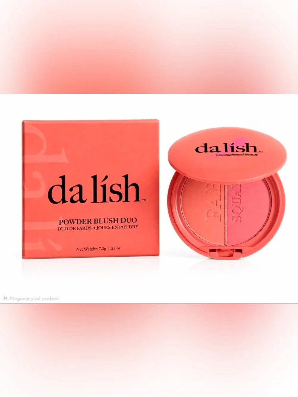 Da Lísh Powder Blush Duo — Peechy Keen